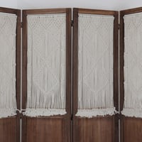 بارتشن خشب مفرغ 4 قطع