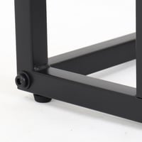 طاولة مفرد ستايلكس - طاولة خدمة سطح بني - قواعد مع...