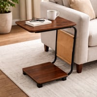 طاولة جانبية عملية مثالية للاستخدام بجانب الأريكة...