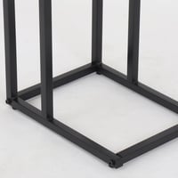 طاولة مفرد ستايلكس - طاولة خدمة سطح بني - قواعد مع...