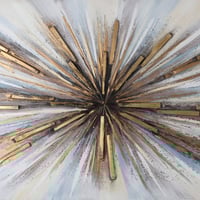 لوحة حائط كانفس برواز خشبي مخفي 140*70 سم