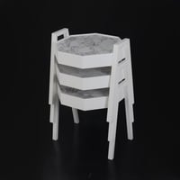 طقم طاولات خدمة خدمة خشبي