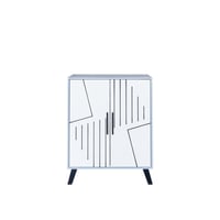 خزانة أحذية خشبية بابين 4 أدوار صناعة ماليزي , رما...