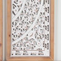 لوحة ديكور خشبية حفر من 3 قطع