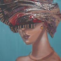 لوحة حائط عصرية كانفس 120سم في 80 سم مزودة بإطار خ...