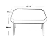 طقم طاولات أرضيه خشبي