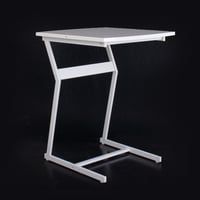 طاولة ضيافة مفرده سطح خشب قواعد معدن