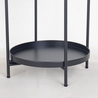 طاولة معدن اسود دورين