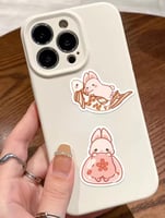 ملصقات ارنب لطيفة