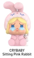 Cry Baby Sitting Pink Rabbit