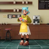 Rush Hour Peach Riort Pop Mart