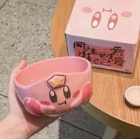 صحن كيربي اللطيف /بدون ملعقة