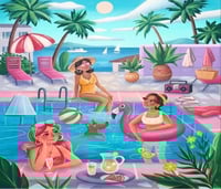 لوحات تلوين مرقمة | Summer Vibes