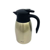 ثلاجة شاي و قهوة استيل برونزي 1500 مل