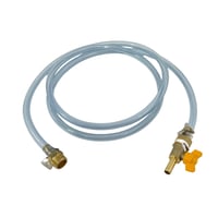 طقم لي تانكي ماء شفاف للسيارات طول 2متر مع بزبوز