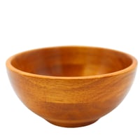 وعاء إناء صحن باديه قدح خشبي متين 21 سم