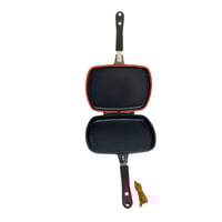 مقلى وجهين 32 سم في عمق 4سم BQ-LH32B