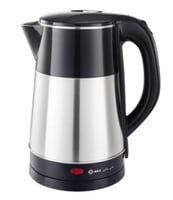 الغلاية الكهربائية هاي ماكس ستيل لون اسود 3.2 ،180...