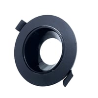 اطار مفرد مدور ليد اسود