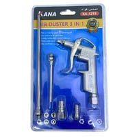 طقم منفاخ هواء 3 طرق بخاخ هوائي