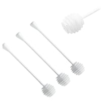 ملعقة عسل بلاستيك اربع حبات