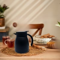 ثلاجة شاي و قهوة استيل اسود 500 مل