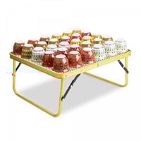 السنيدي طاولة تنشيف اواني الومنيوم طاولة للرحلات و...