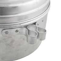 قدر المنيوم منقوش كبس بحريني مقاس 39 سم