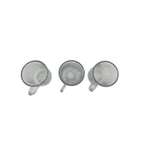 كوب مق شفاف طقم 3حبة MG004E