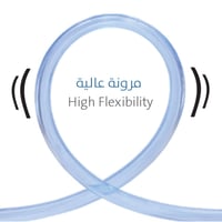 لي ماء شفاف 8MM بوصة 25 متر