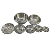 طقم طاسات استيل بنجابي 7 أحجام