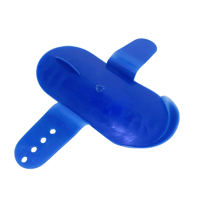 مشط خيل بلاستيك ازرق