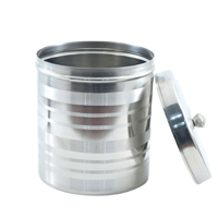 علبة توابل ستيل غطاء كبس 19سم