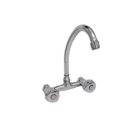 خلاط مجلى جداري كروم