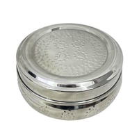 مطبقية تمر استيل منقوش مقاس 12