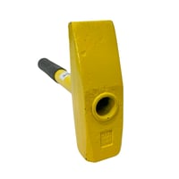 طقم مطرقة حديد لون اصفر ثلاثة احجام