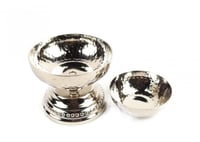 بادية تمر حب الرمان لون فضي مقاس 16