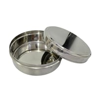 علبة تمر وعسل غطاء استيل 16سم موديل 16CM-101479