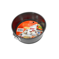 قالب كيك دائرية بقاعدة متحركة ومشبك جانبي مقاس 18...