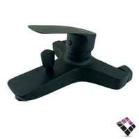 خلاط دش شاور اسود ماركة Bathroy - BRAVO