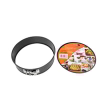 قالب كيك دائرية بقاعدة متحركة ومشبك جانبي مقاس 24...