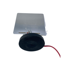 شريحة ليد 400 واط اصفر كريمي مربع مع قاعدة مغناطيس