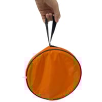 سطل ماء قابل للطي 6 لتر مع شنطة حفظ