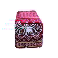 مركا حجم كبير نقش احمر مربعات