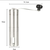 طاحنة قهوة يدوية من الفولاذ المقاوم للصدأ من للمنز...