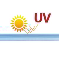 لي ماء شفاف 8MM بوصة 25 متر