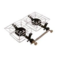 موقد رحلات بعينين قابل للطي