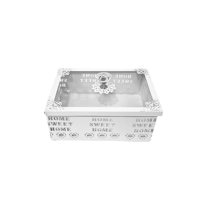 صندوق حديد للهدايا و تقديم الضيافة مستطيل