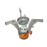 موقد سنة صغير قابل للطي بشنطة برتقالي