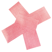 فوط تنظيف متعددة الاستخدام احمر 5 قطع